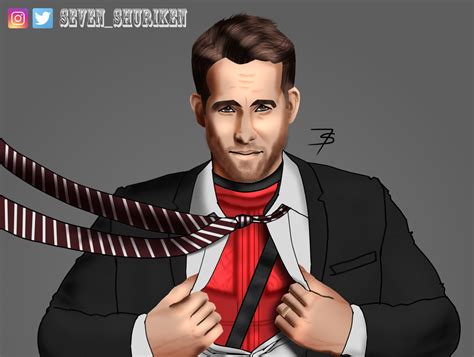 Ryan Reynolds as Deadpool portrait. Made by me : r/deadpool