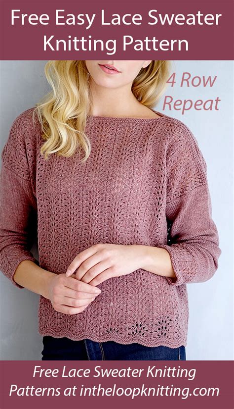 Basic Knitting Patterns Pullovers