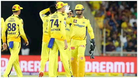 Ipl Ms Dhoni S Csk Beat Lsg By Runs In Memorable Chepauk