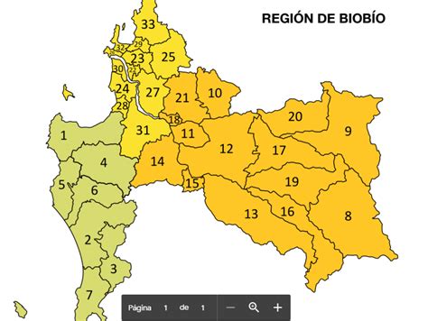 Juegos de Geografía Juego de comunas biobio part 2 Cerebriti