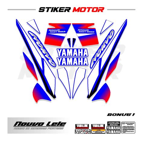 Jual NS23 STRIPING STIKER STICKER LIS YAMAHA NOUVO LELE NUVO NUOVO