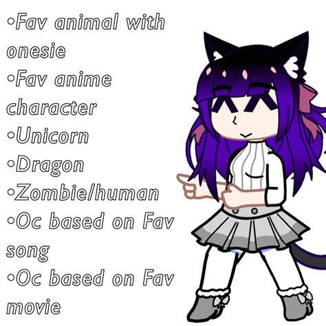 More Oc ideas! : r/Gacha_bored