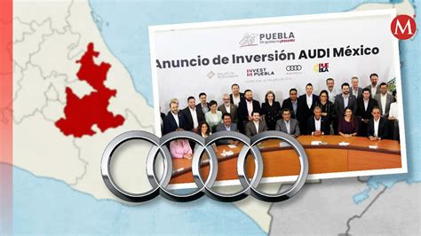 Audi México confirma inversión de mil millones de euros en Puebla