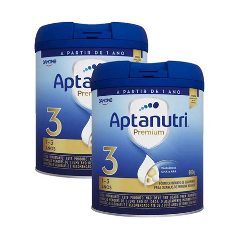 Pack 2 Unidades Aptanutri Premium 3 800g Escorrega o Preço