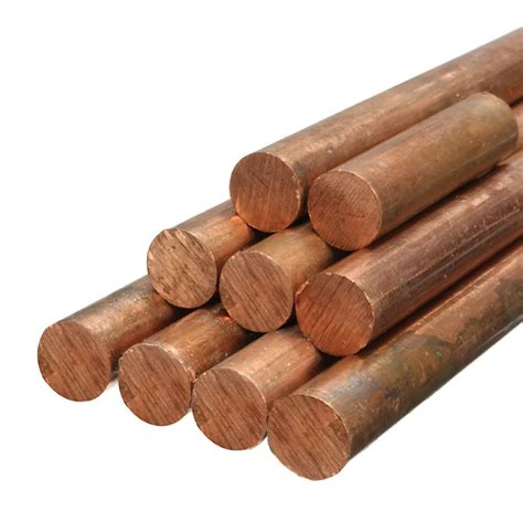 Dia 10mm T2 Copper Round Bar Copper Rod Milling Welding