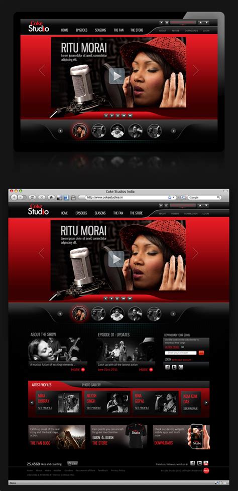 Coke Studio India - Part 01 on Behance