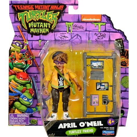 Teenage Mutant Ninja Turtles Mutant Mayhem Action Figure April Onei Toys N Tuck