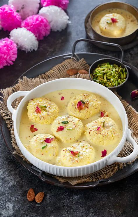 Rasmalai Recipe Step By Step Rasmalai Ruchiskitchen