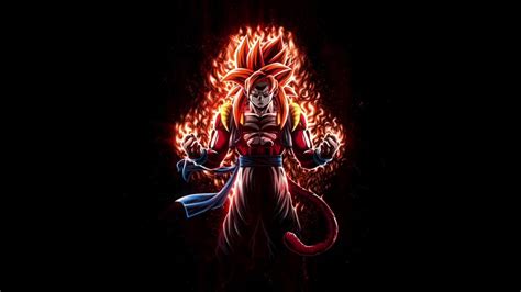 Gogeta Super Saiyan 4 Dragon Ball Gt Live Wallpaper Wallpaperwaifu