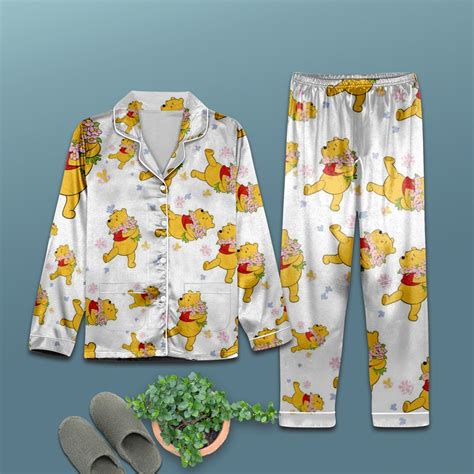 Winnie Pooh Pajamas Set Disney Pooh Pajamas Set Winnie Pooh Night