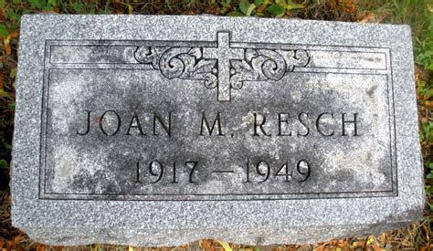 Joan Cassidy Resch Memorial Find A Grave