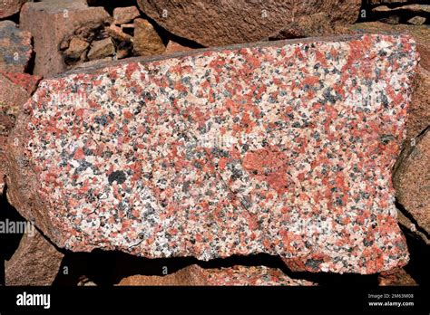 Granite Porphyry Is An Igneous Subvolcanic Rock With Bigs Crystals