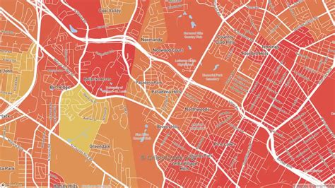 The Safest And Most Dangerous Places In Pasadena Hills Mo Crime Maps