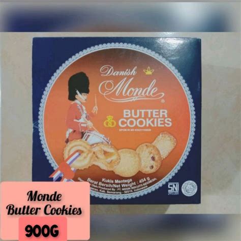 Jual Monde Butter Cookies 900g 454g Monde Eggroll Jajan Monde Monde Shopee Indonesia