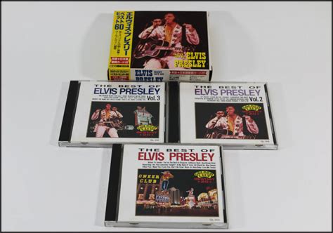 エルヴィスプレスリー Elvis Presley Best Hit 60 Cd3巻全60曲 オリジナル ベストヒット60 Elvis