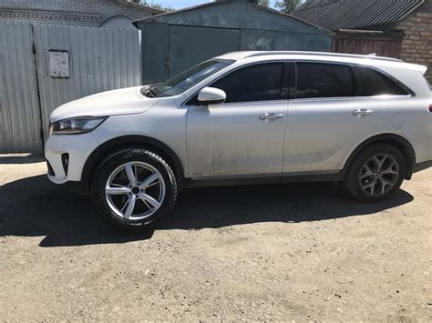 Зимние колеса — KIA Sorento (3G), 2,4 л, 2018 года | аксессуары | DRIVE2