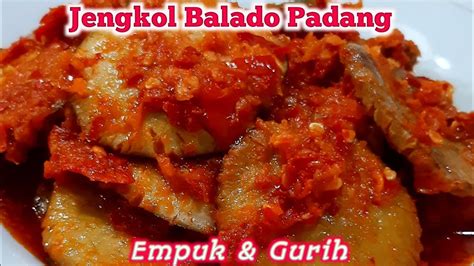 Jengkol Balado Khas Padang Yang Paling Legit Dan Enak Resep Samba