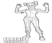 Coloriage Minigun Fortnite JeColorie