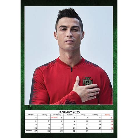 Comprar Calendario Cristiano Ronaldo 2025 Pídalo fácilmente en línea