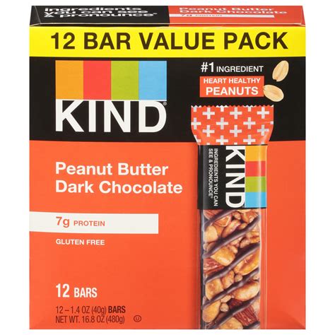 Save On KIND Bars Peanut Butter Dark Chocolate Gluten Free Value Pack