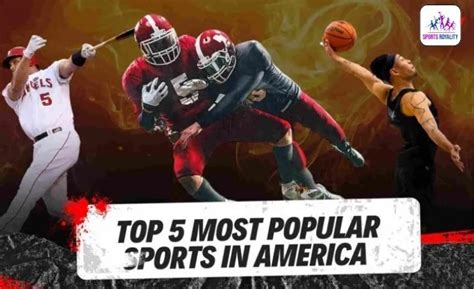 Top 5 Most Popular Sports in America in Order July 2024