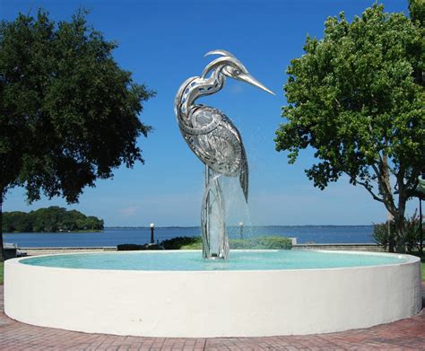 Metal Bird Sculptures, public art, corporate, residential facilities