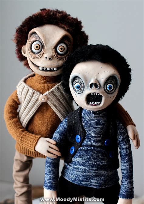 creepy art dolls | Moody Misfits