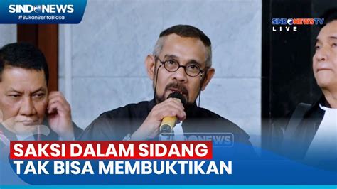 Tim Prabowo Gibran Pelanggaran Tsm Tak Bisa Dibuktikan Oleh Saksi