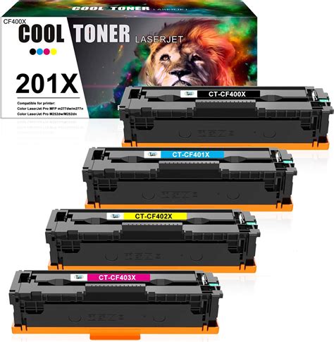 Cool Toner Compatible Pour HP 201X 201A CF400X CF400A CF400X CF401X