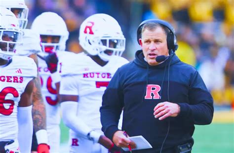 Rutgers Football Coach Greg Schiano Secures Contract Extension With An