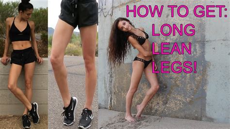 How To Get Long Lean Toned Legs Fast Quick And Easy Exercises Youtube