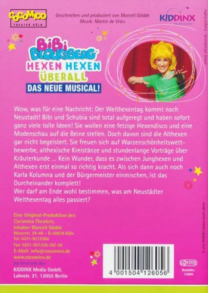 DVD Bibi Blocksberg Hexen Hexen überall Das neue Musical RC 2