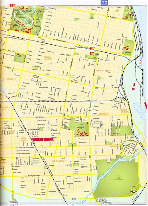 Mapa de calles de Rosario mapa de ruas de Rosário Rosari Flickr