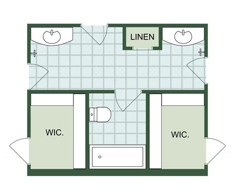 Split Floor Plan With Jack And Jill Bathroom Viewfloor Co