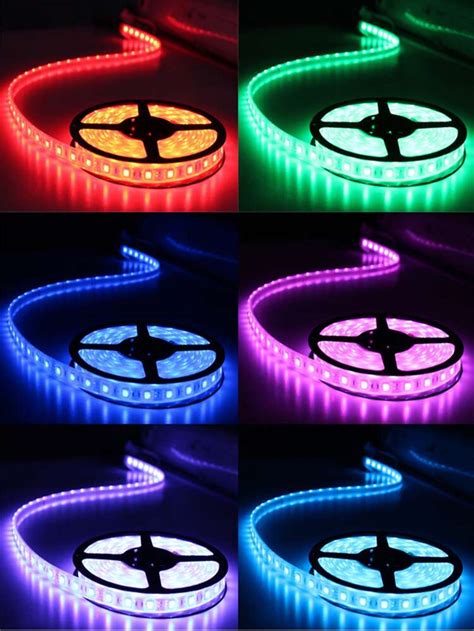 Pc Led Rgb Strip Light With App Control Remote Strip