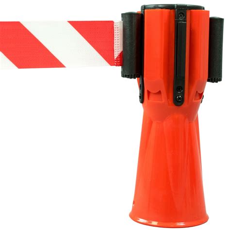 Cone Mounted Retractable Barrier Metre Vigil Products