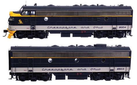 Walthers Proto EMD FP7 F7B LokSound 5 Sound DCC Chesapeake