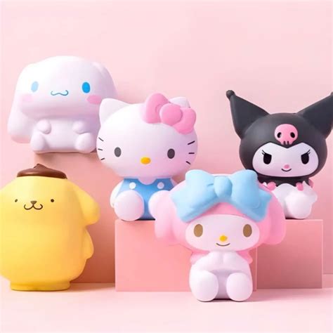 Jual Kkm Squishy Sanrio Lucu Mainan Pencet Anak Viral Edukatif