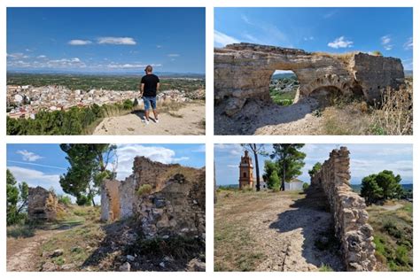 El Castillo De Chiva Las Ruinas De Una Antigua Fortaleza Con Una Bella