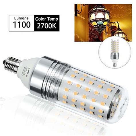 Shop For 12W Candelabra Bulb 100W Equivalent E12 Base 2700K Warm