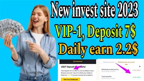 New Invest Site Vip Deposit Daily Earn