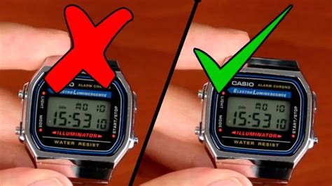 Como Saber Si Un Reloj Casio Retro Es Original Actualizado Septiembre