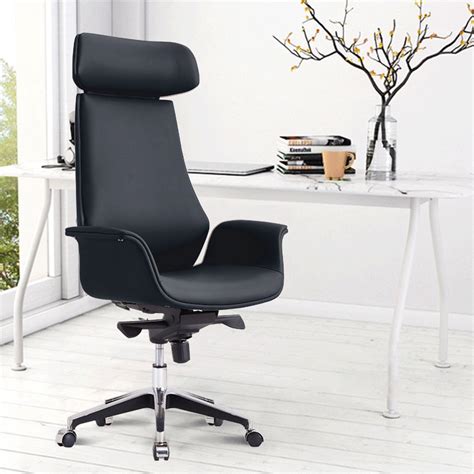 KRUZO FOSHAN High Back Faux Leather 360 Swivel Office Desk Chair