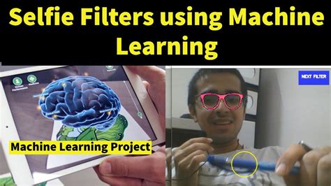 Selfie Filters Using Machine Learning Machine Learning Projects Youtube