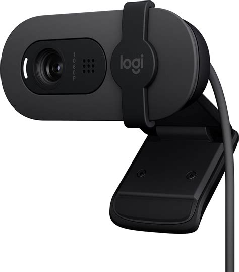 Webcam Full Hd Logitech Brio Microfone Integrado Prote O De