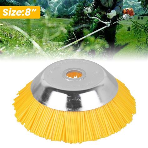 Unkrautbürste Für Stihl 25 4x200mm Motorsense Freischneider Wildkraut