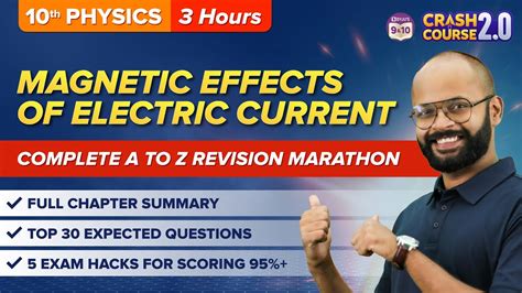 Magnetic Effects Of Electric Current In One Shot Class 10 CBSE Exams