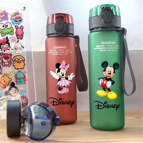 Disney Botella De Agua Potable Para Ni Os Vaso De Pl Stico Port Til De