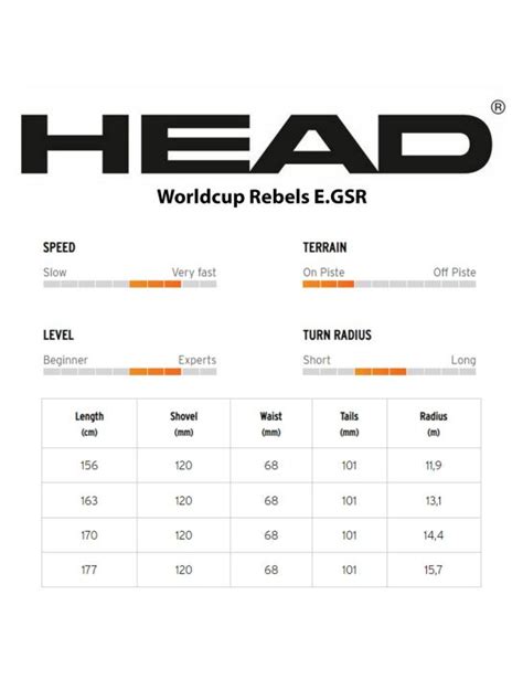 Head Wc Rebels E Gsr Pr Gw Ski S Unisex Skiwebshop