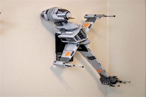 Ultimate Collector Series Lego wall mount display for 10227 B-Wing – Ultimate Display Solutions